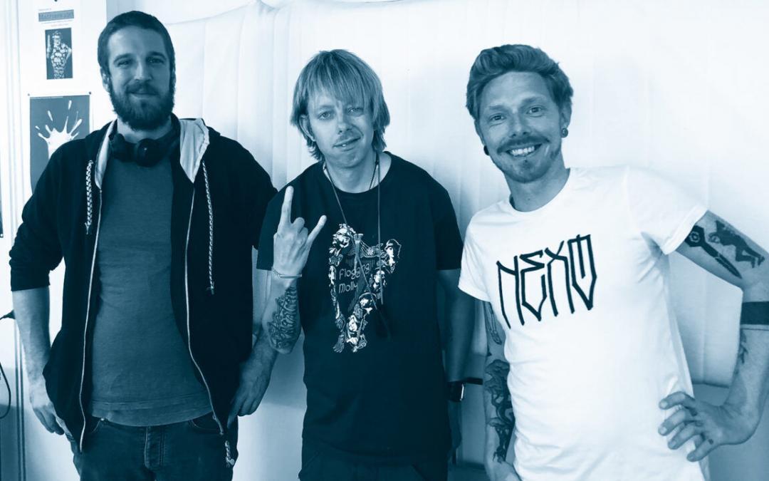 Sylvester snakker politik og punk med bandet Nexø