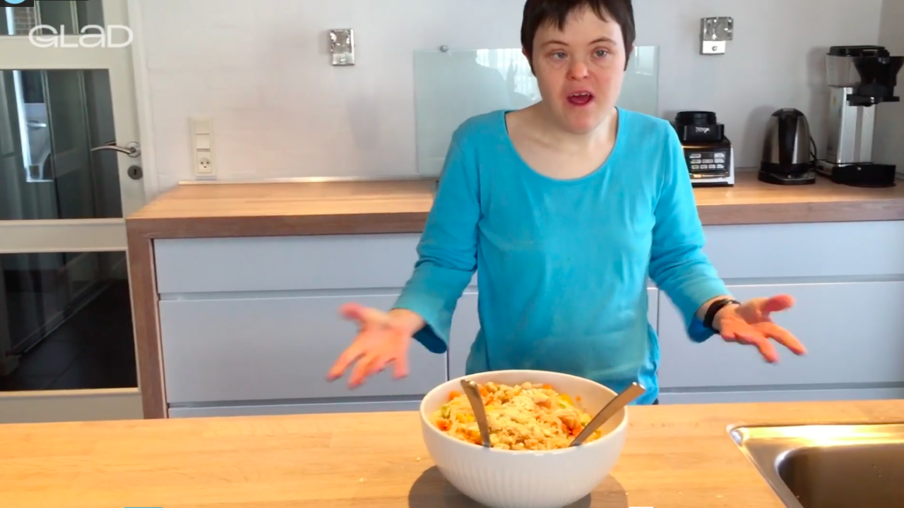 Nudelsalat med rejer
