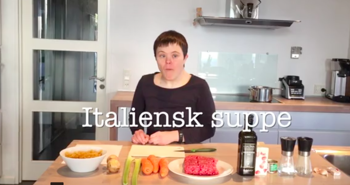 Elisa laver italiensk suppe