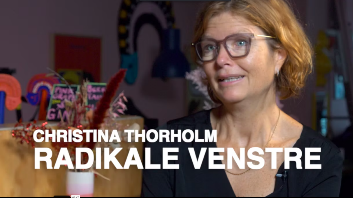 HVORFOR SKAL JEG STEMME PÅ DIG? MED CHRISTINA THORHOLM