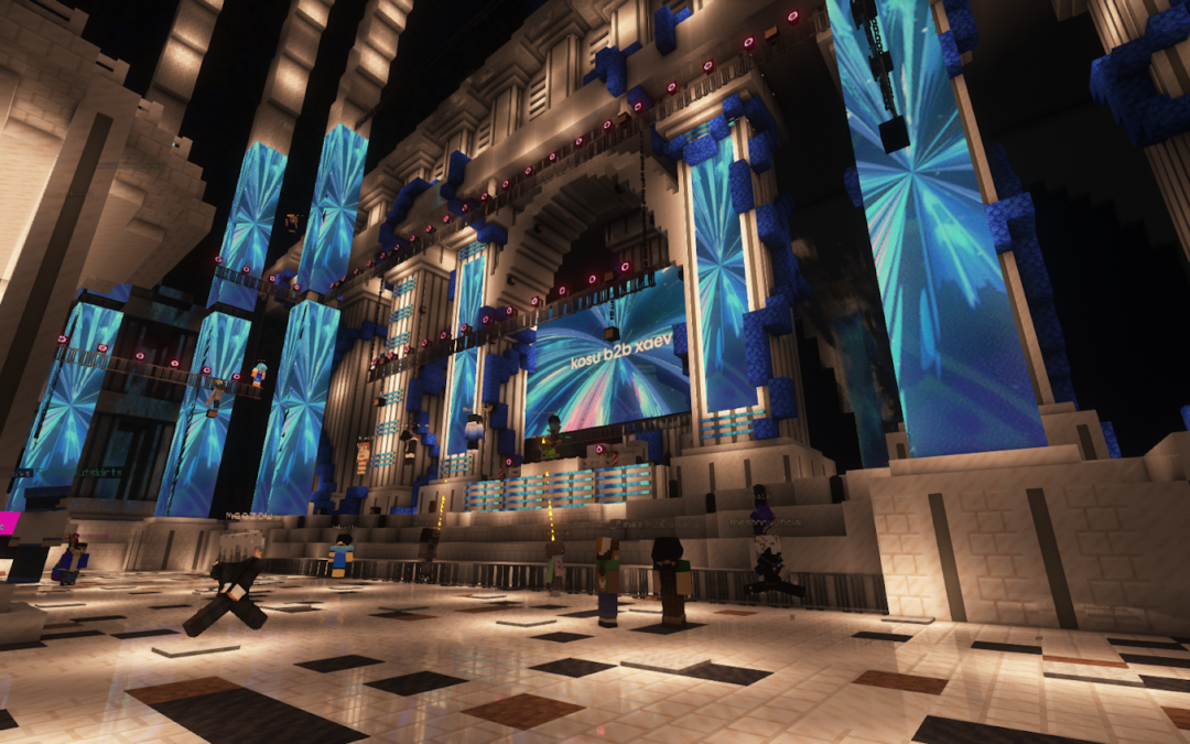 Digital festival i Minecraft