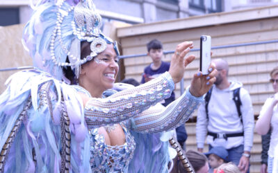 Selfie under Karneval