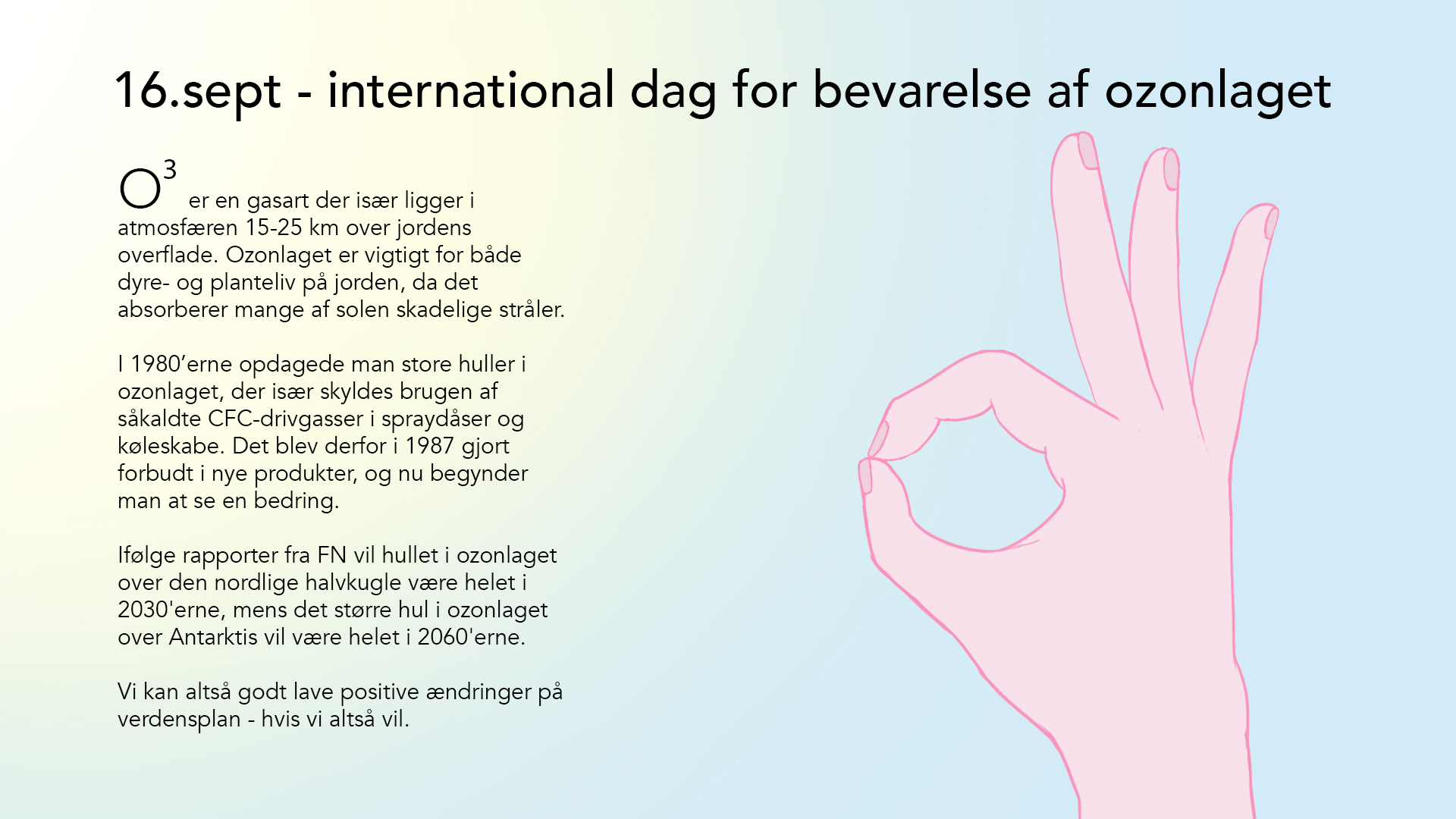 I dag er det…