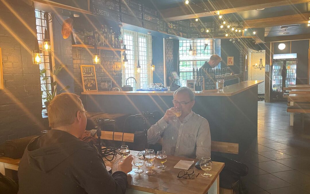 Carsten Berthelsen og Lars Hauberg på Væskebalancen.