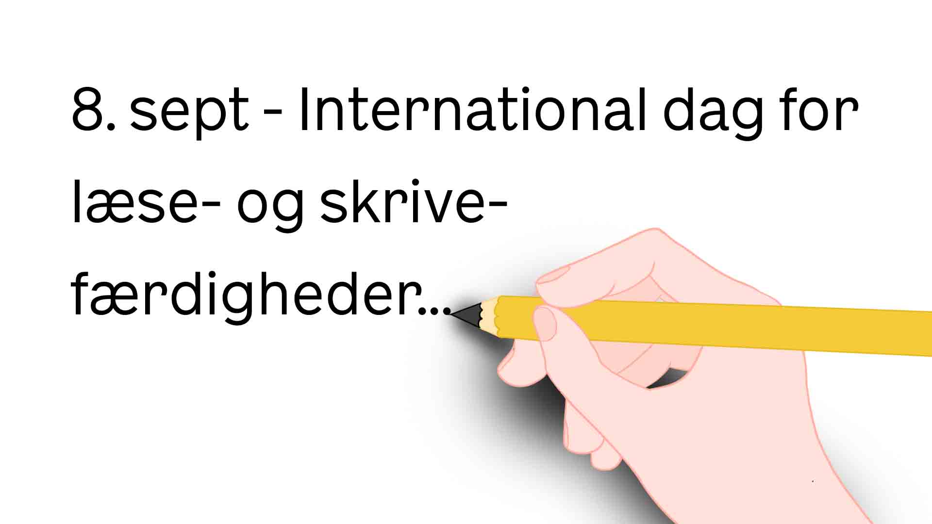 I dag er det…