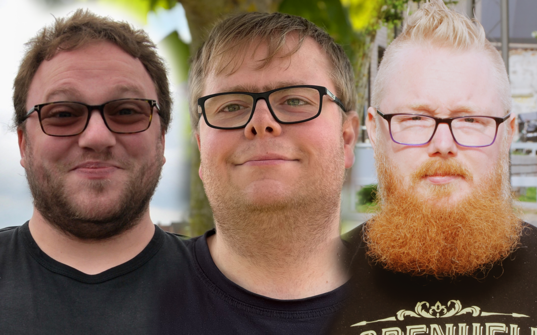 Mød Andrei Thustrup Petersen, Tobias Wiezcorek & Kim Damgaard Mikkelsen