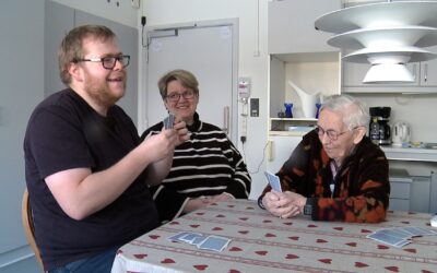 Vi er frivillige: På plejehjem