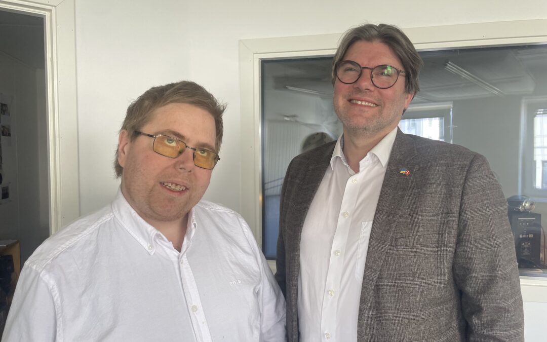Lars og Mads fuglede