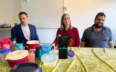 Blind iværksætter – Tupperware party