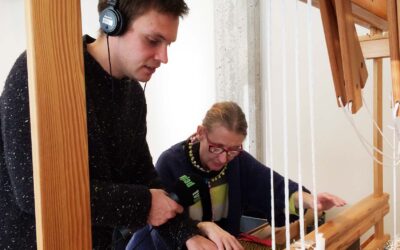 Væver på Blindes Arbejde