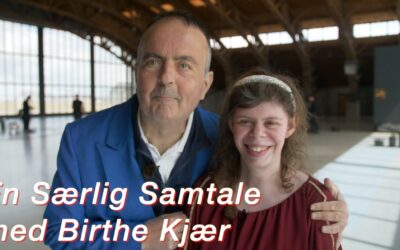 LIGE EFTER OPTAGELSEN MED BIRTHE KJÆR!