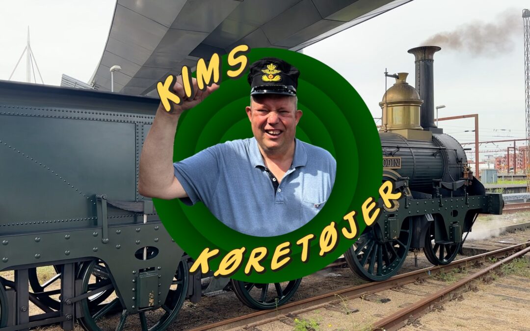 KIMS KØRETØJER: EN TUR MED DAMPLOKOMOTIV