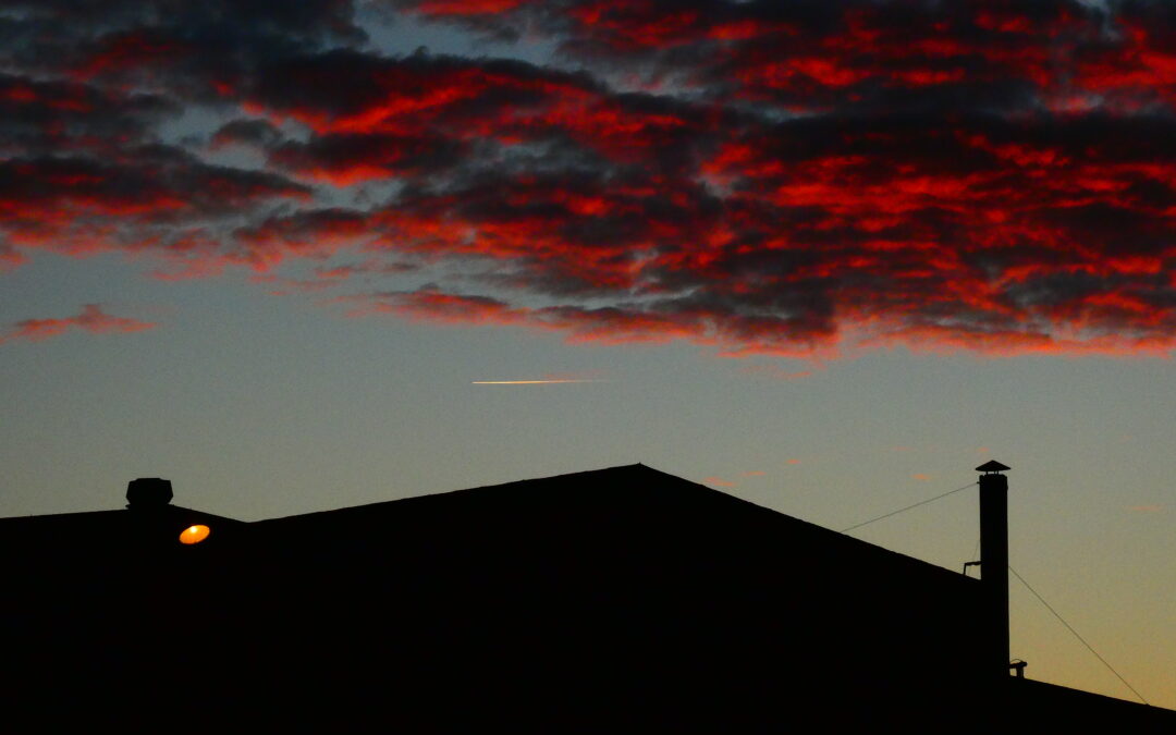 SKYGGER SKYER OG ET STREJF AF FLY